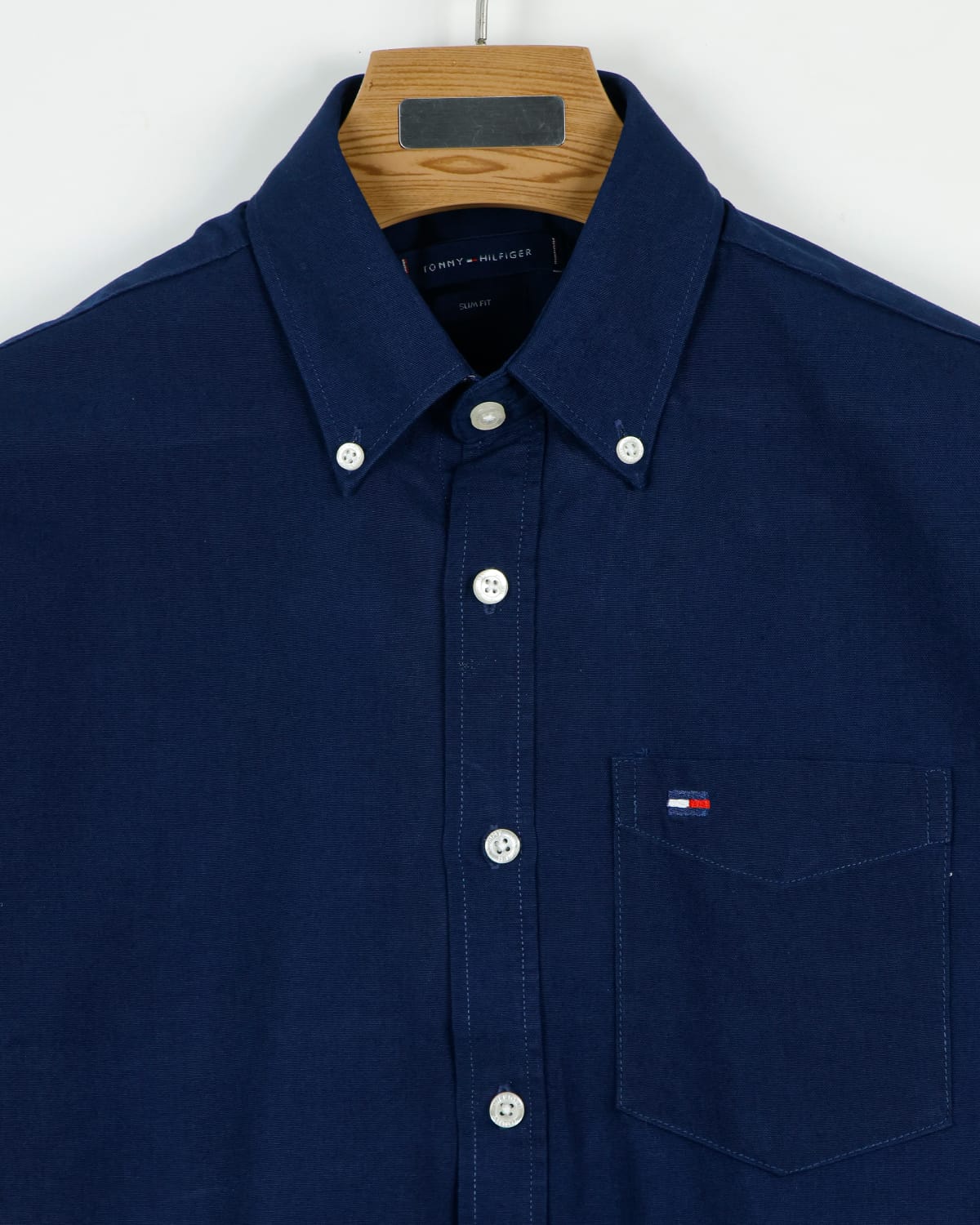 Premium Oxford Cotton Slim Fit Shirt | Nevy Blue